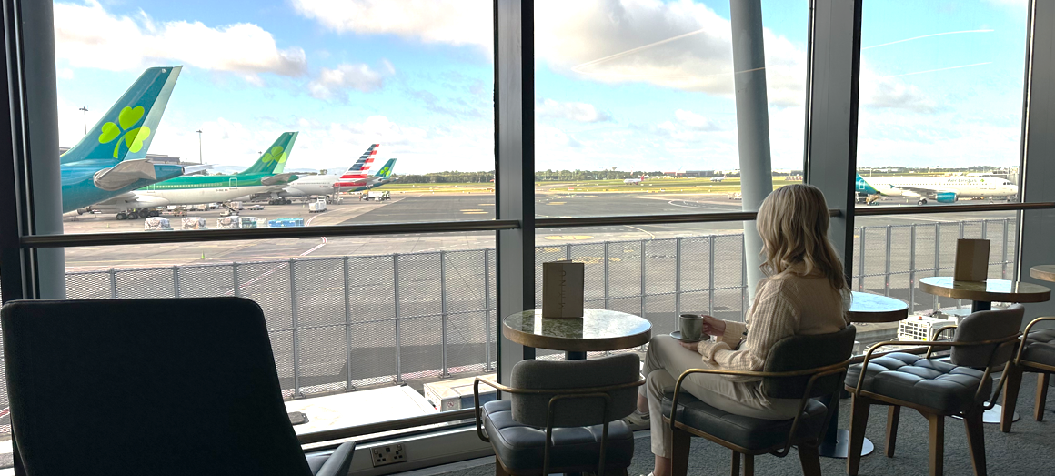 The East Lounge at Dublin Airport