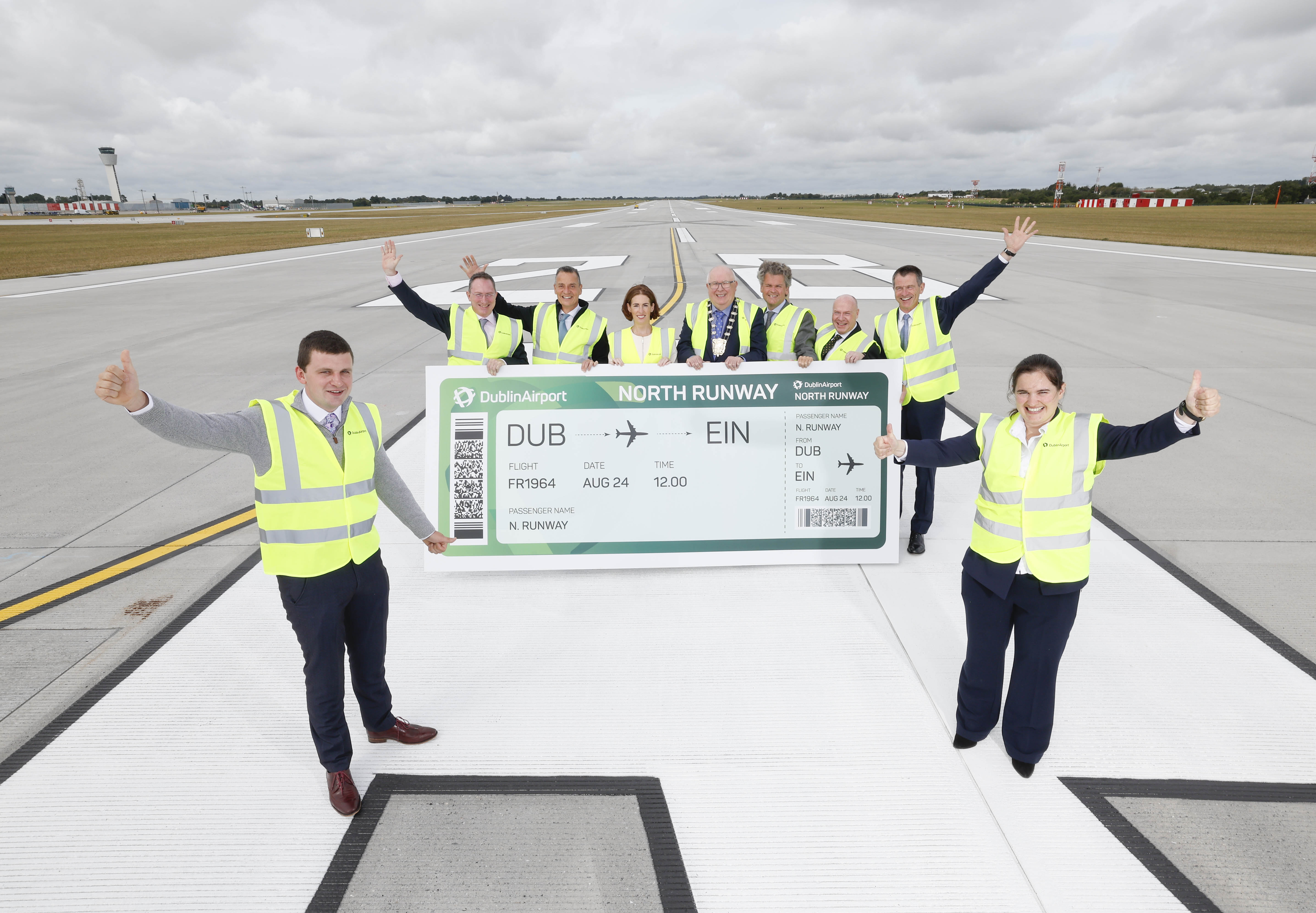 Dublin Airport’s North Runway (10L/28R) Opens On Time and On Budget