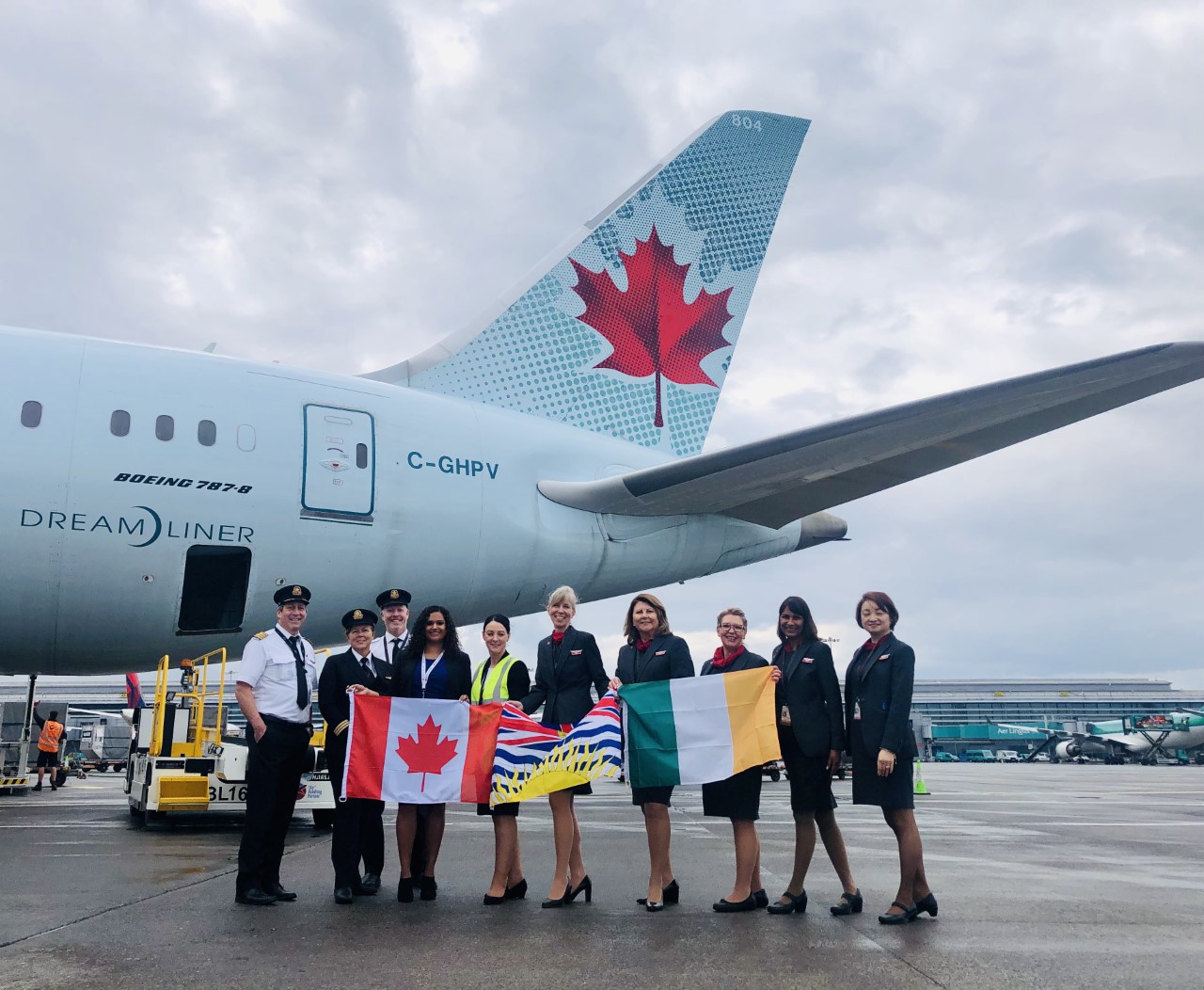 Dublin Airport Delighted To Welcome The Return Of Air Canada's Direct ...