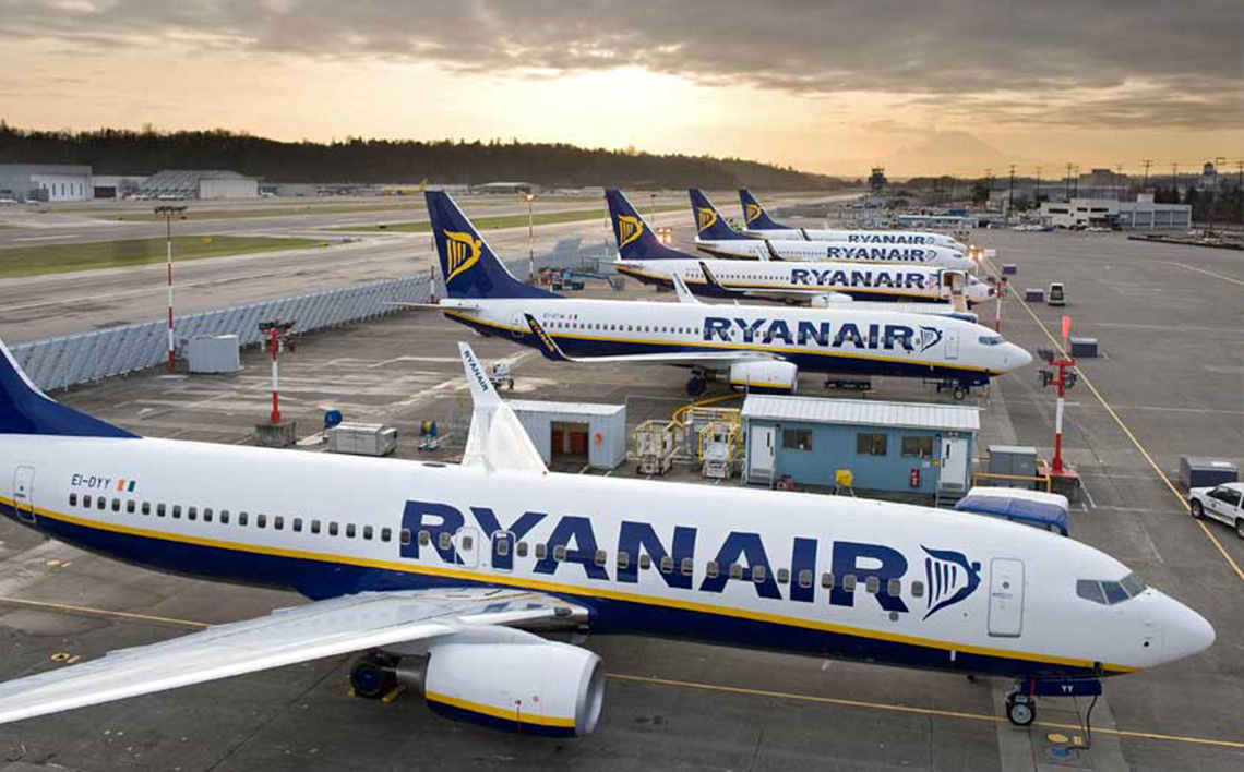 ryanair dublin to tours