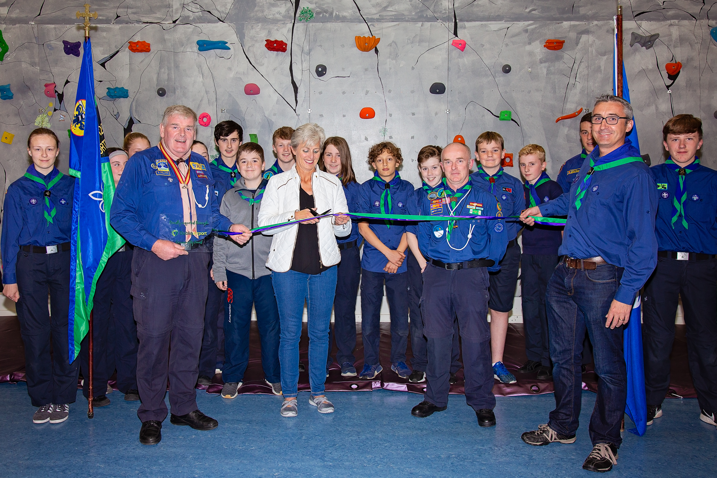 Portmarnock Scouts Climbing Wall